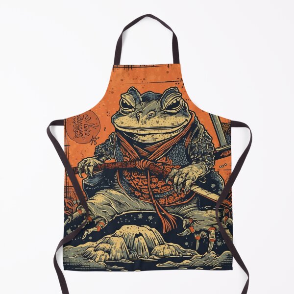 Item preview, Ninja Toad Woodcut Style designed and sold by DreamPuzzles.