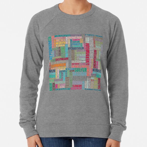 Chemische Elemente in Farbe... Lightweight Sweatshirt