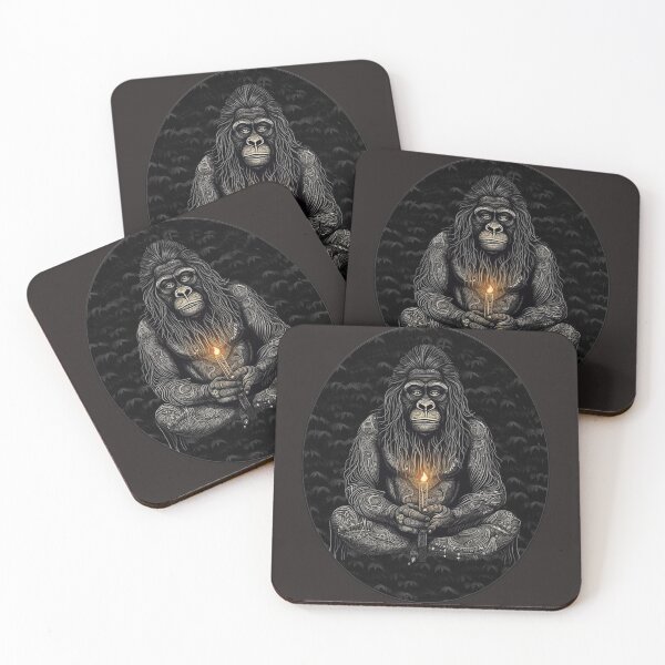 Item preview, Meditative Ape Patiently Waits for MOASS designed and sold by SplendidThings.