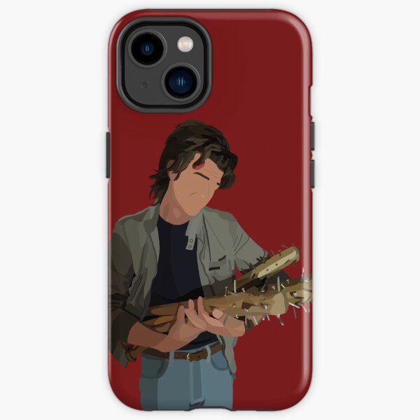 Steve Harrington Holding Baseball Bats - Stranger Things iPhone Tough Case