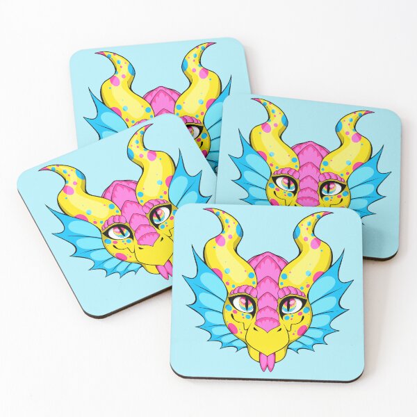 Item preview, Pride Dragon - Pan Pride designed and sold by Lizardbeth Art.