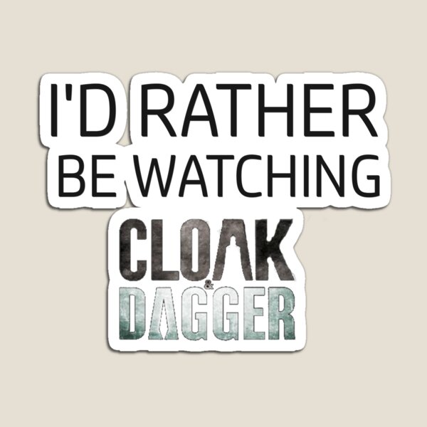 Item preview, cloak and dagger designed and sold by idebnams.