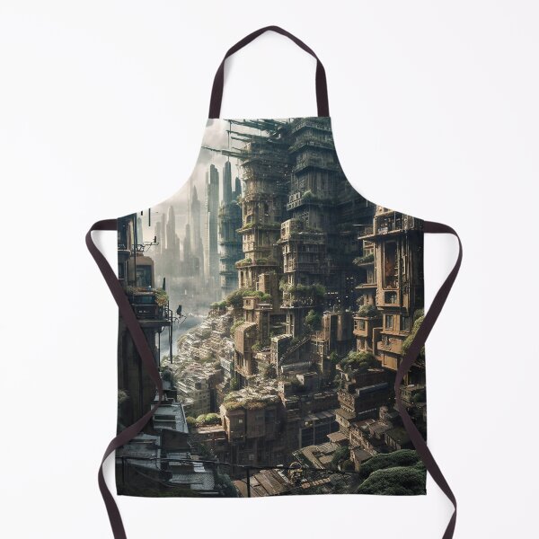 Item preview, Behold the haunting beauty of this post-apocalyptic metropolis in a cyberpunk world designed and sold by CreationP.
