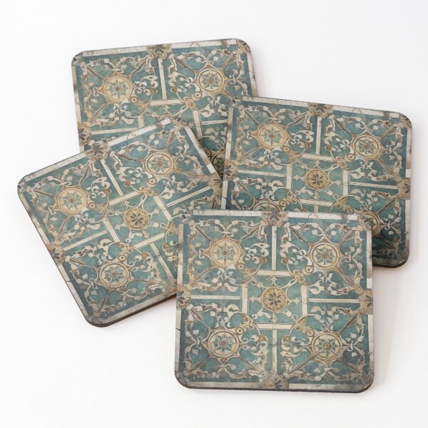 Item preview, Roman Inspired Tile Pattern designed and sold by MoodMedley.