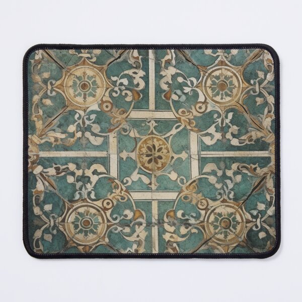 Item preview, Roman Inspired Tile Pattern designed and sold by MoodMedley.