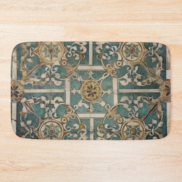 Item preview, Roman Inspired Tile Pattern designed and sold by MoodMedley.