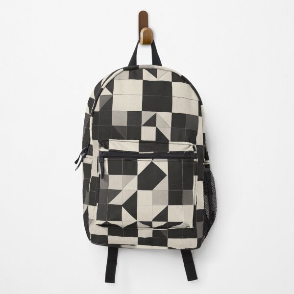 Item preview, Black and White Monochromatic Tile Pattern designed and sold by MoodMedley.