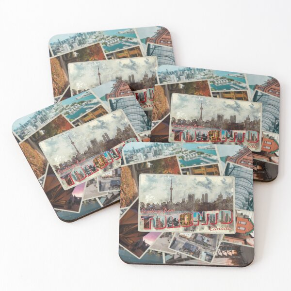 Item preview, Greetings from Toronto in Canada Vintage style retro souvenir designed and sold by DeveloperProp0.