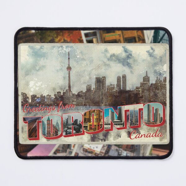 Item preview, Greetings from Toronto in Canada Vintage style retro souvenir designed and sold by DeveloperProp0.