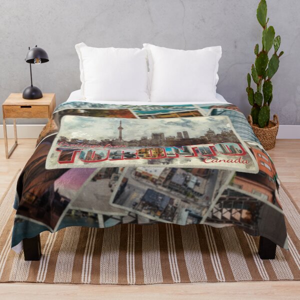 Item preview, Greetings from Toronto in Canada Vintage style retro souvenir designed and sold by DeveloperProp0.