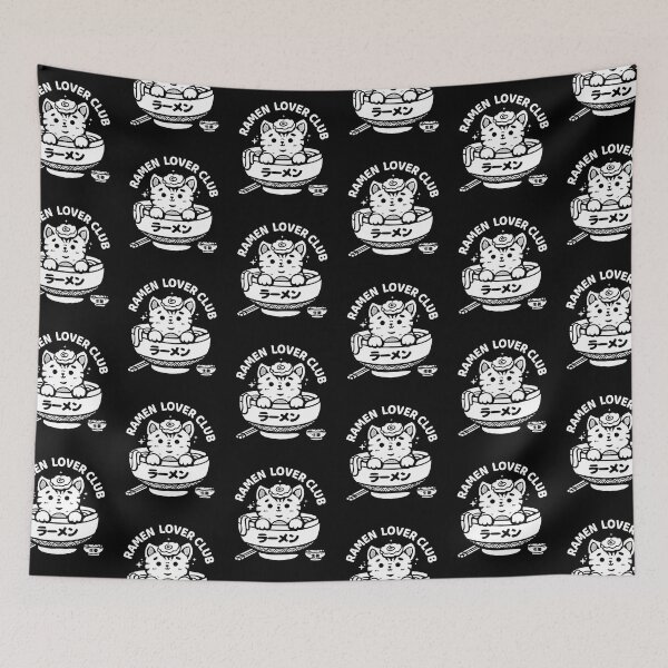 Item preview, Ramen and Cats Lover Club designed and sold by MuloPops.
