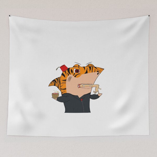 Item preview, Mr Sharky, tiger shark designed and sold by MrSharkyShop.