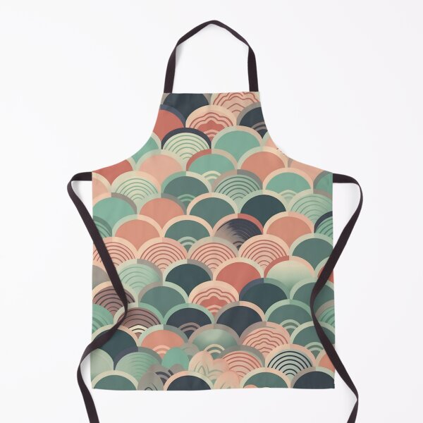 Item preview, Pastel Fan Shaped Pattern designed and sold by MoodMedley.
