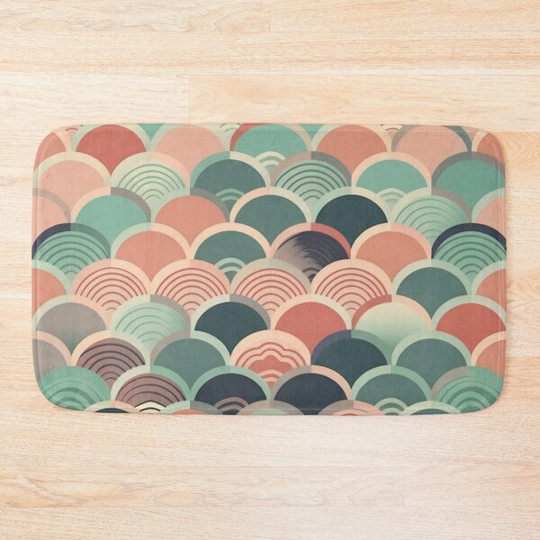 Item preview, Pastel Fan Shaped Pattern designed and sold by MoodMedley.