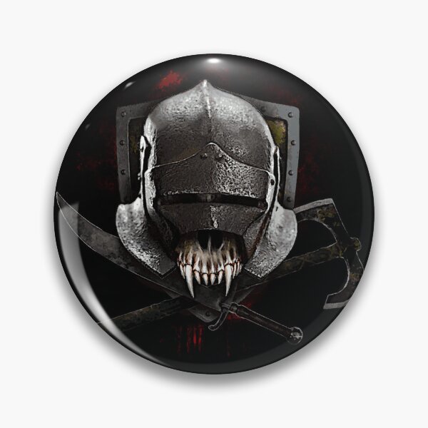 Item preview, Medieval mercenary skull designed and sold by Heretic Graphics.