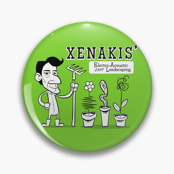 Item preview, Xenakis' Electro-Acoustic Landscaping designed and sold by matsdigital.