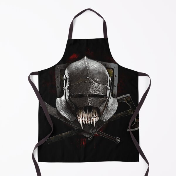Item preview, Medieval mercenary skull designed and sold by Heretic Graphics.