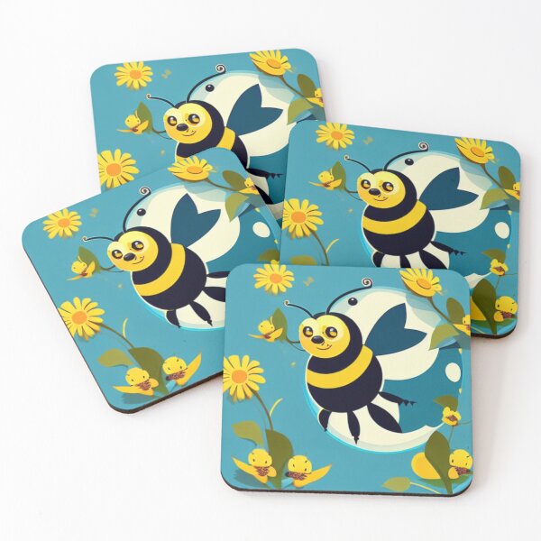 Item preview, Bee on a Sunflower designed and sold by Visuals of  Karthik.