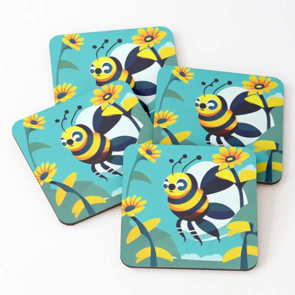 Item preview, Bee on a Sunflower designed and sold by Visuals of  Karthik.