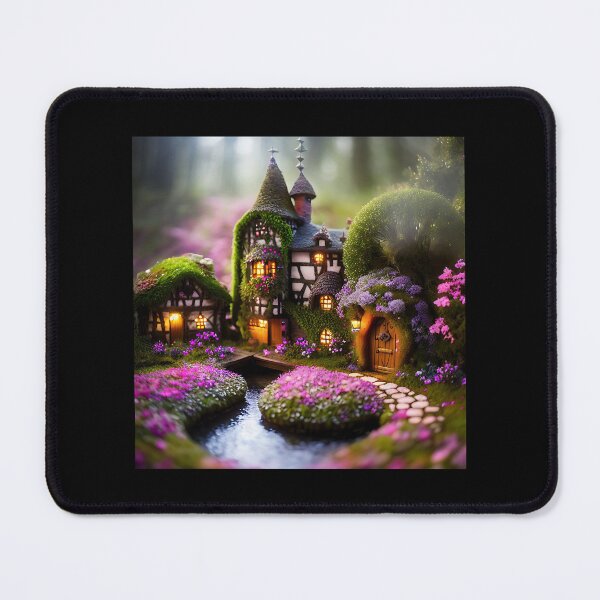 Item preview, Enchanted Micro Village Immersed in a Fairy designed and sold by Smitherland17.