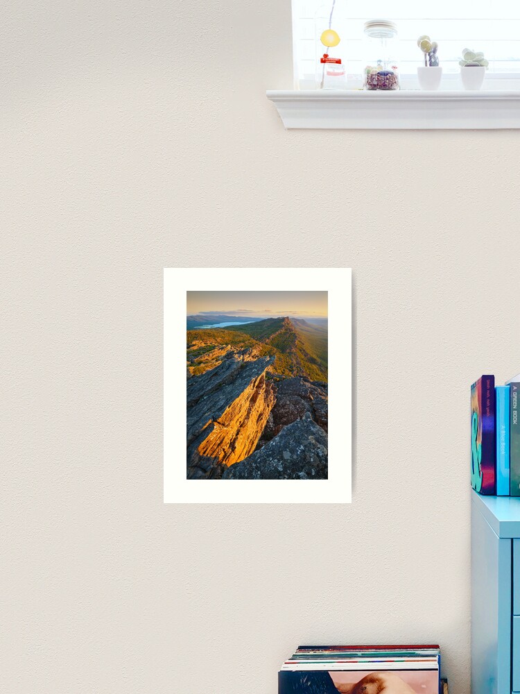 Thumbnail 1 of 3, Art Print, Mt Difficult South Summit, Grampians, Victoria, Australia designed and sold by Michael Boniwell.