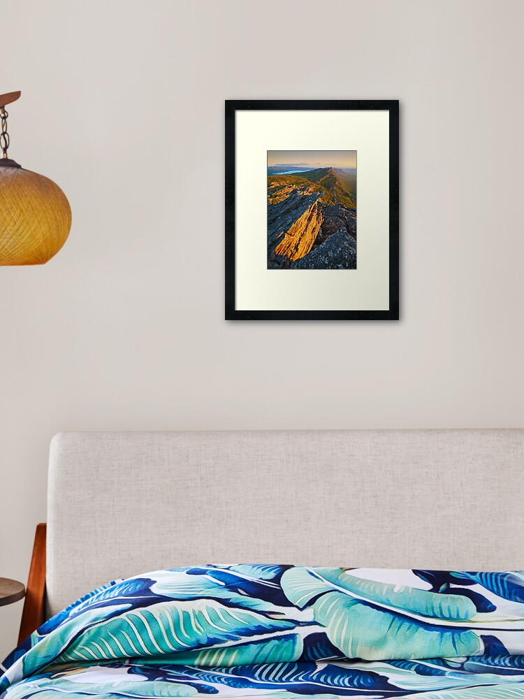Thumbnail 1 of 7, Framed Art Print, Mt Difficult South Summit, Grampians, Victoria, Australia designed and sold by Michael Boniwell.