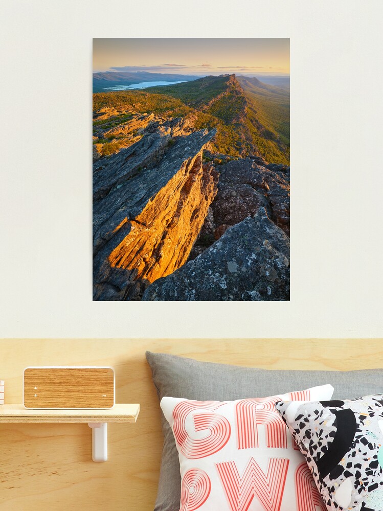 Photographic Print, Mt Difficult South Summit, Grampians, Victoria, Australia designed and sold by Michael Boniwell