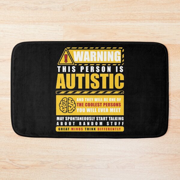 Item preview, Autistic and they will be one of the coolest persons you will ever meet. Great minds think differently designed and sold by remerasnerdas.