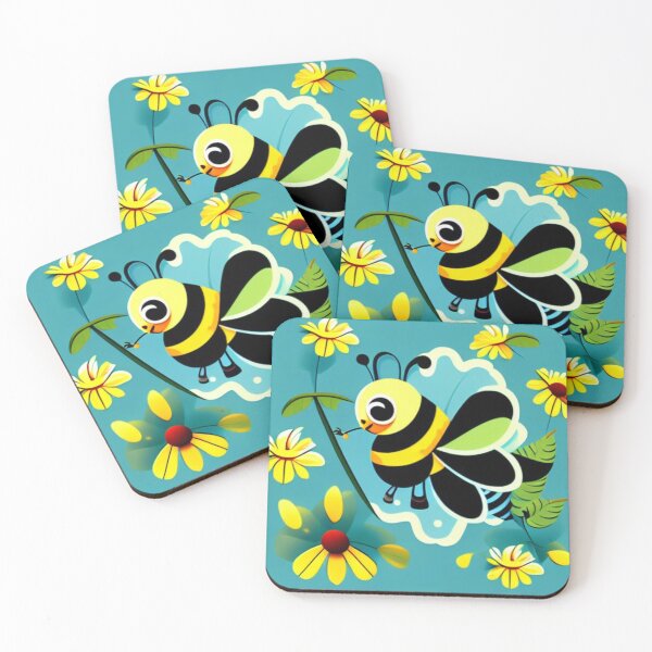 Item preview, Bee on a Sunflower designed and sold by Visuals of  Karthik.