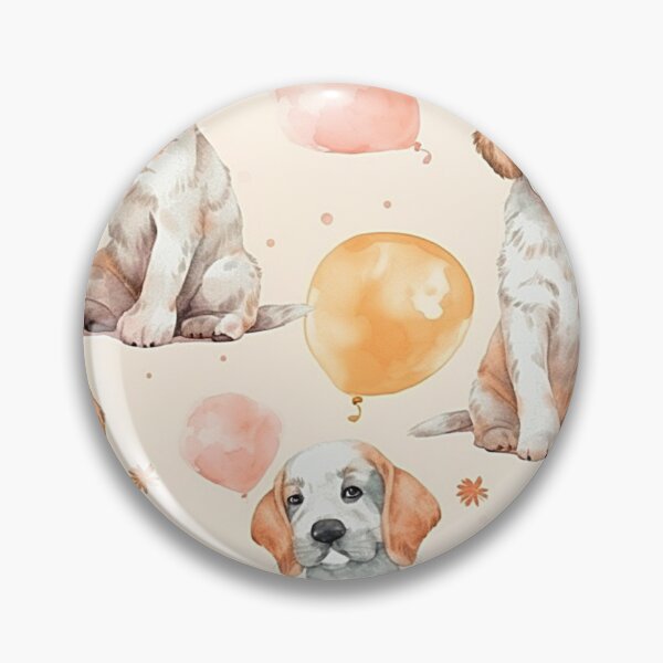 Item preview, puppy pattern designed and sold by Banded-Canyon.