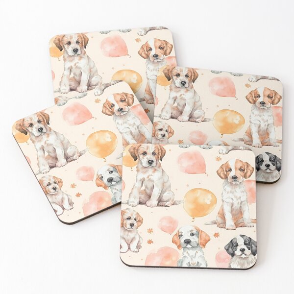 Item preview, puppy pattern designed and sold by Banded-Canyon.