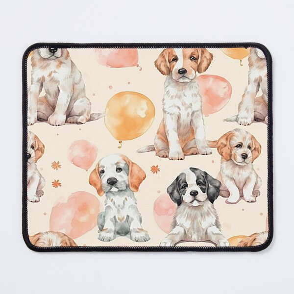 Item preview, puppy pattern designed and sold by Banded-Canyon.