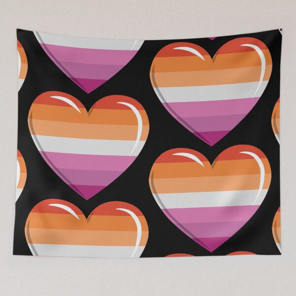 Item preview, Lesbian Pride Heart designed and sold by TheirChoice.