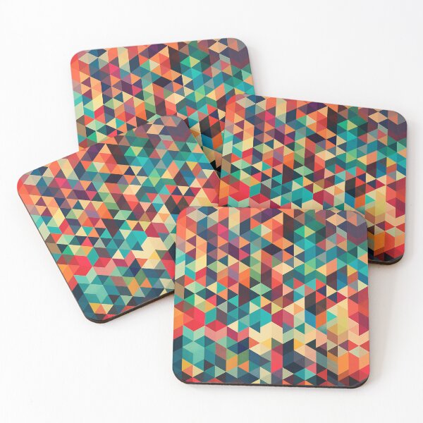 Item preview, Triangle Colorful Tessellated Pattern designed and sold by MoodMedley.