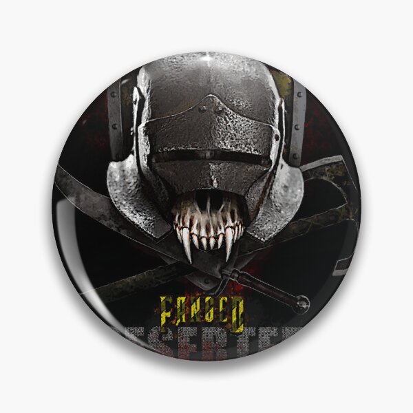 Item preview, MÖRK BORG - Fanged Deserter crest designed and sold by Heretic Graphics.