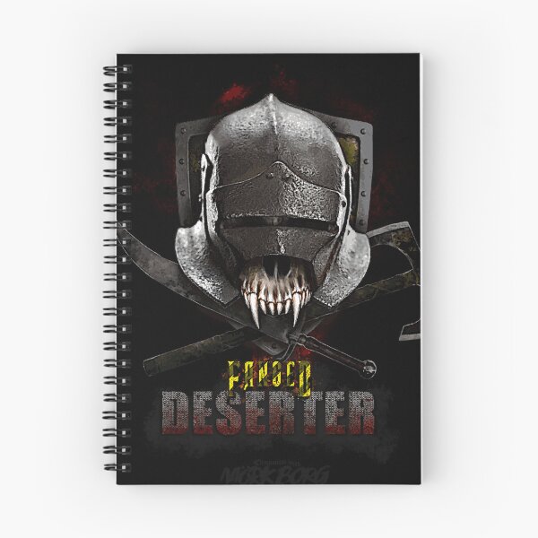 Item preview, MÖRK BORG - Fanged Deserter crest designed and sold by Heretic Graphics.