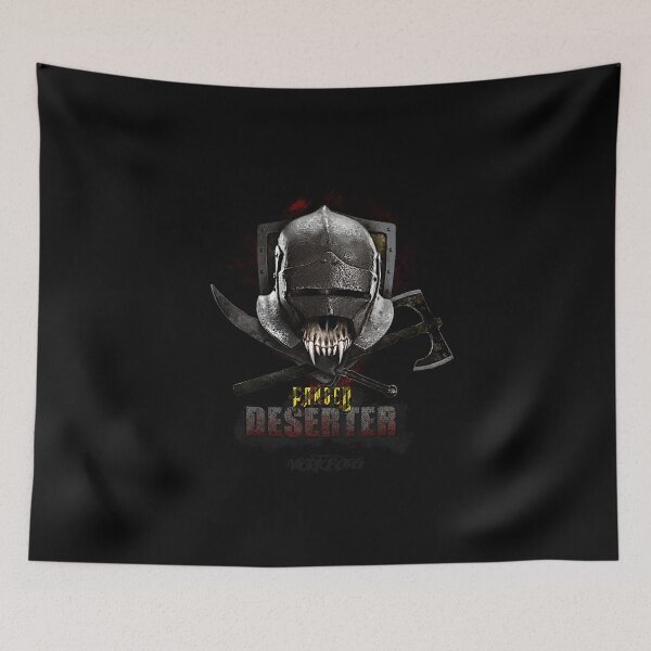 Item preview, MÖRK BORG - Fanged Deserter crest designed and sold by Heretic Graphics.