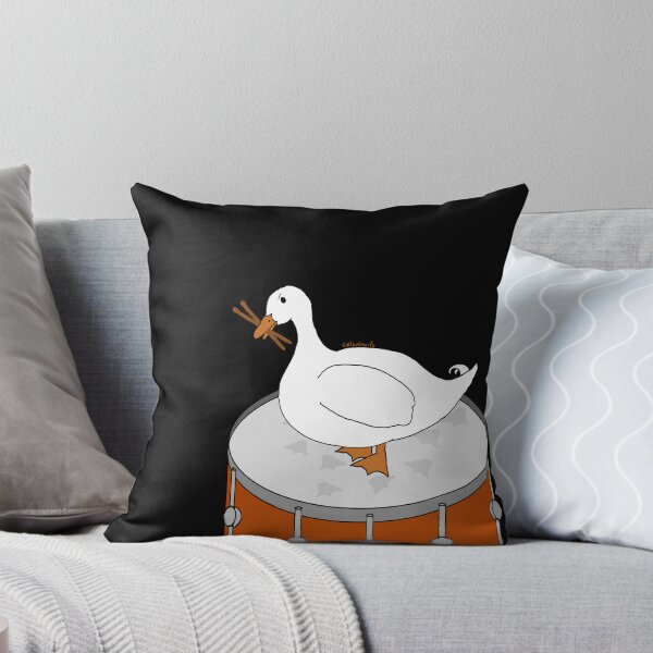 Item preview, Drummer duck (quack attack) designed and sold by Calyptemily.