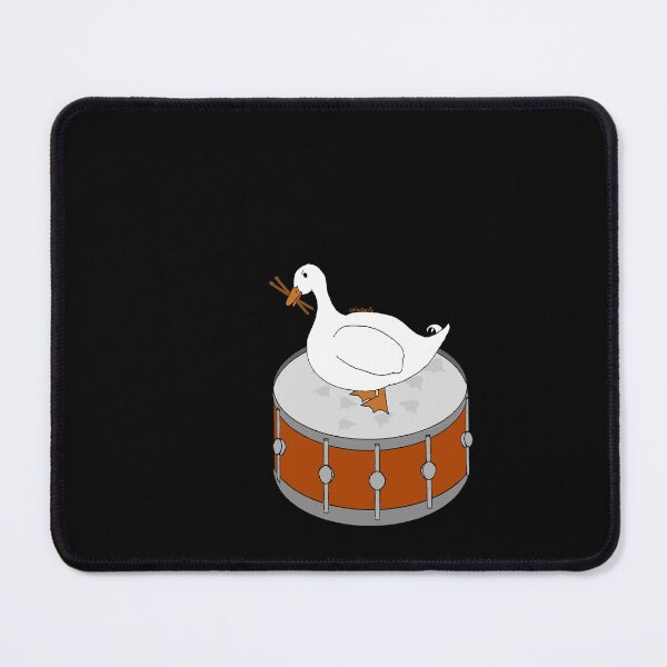 Item preview, Drummer duck (quack attack) designed and sold by Calyptemily.
