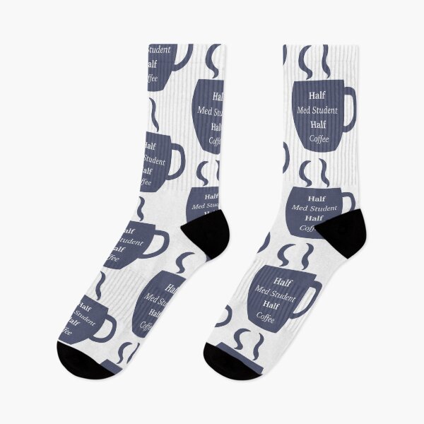 Item preview, Half Med Student Half Coffee designed and sold by peachesandfizz.