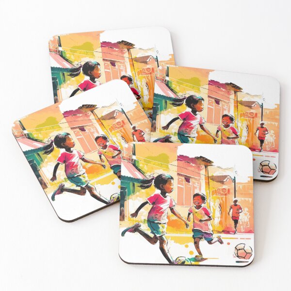 Item preview, football unites the world designed and sold by printiesart.