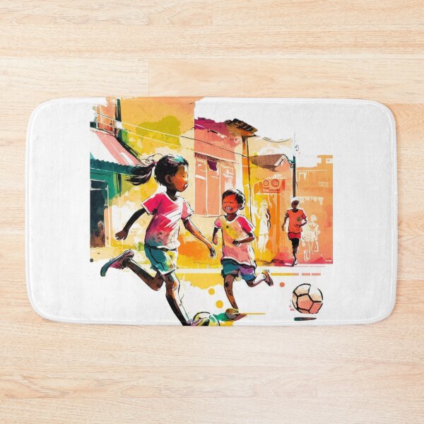 Item preview, football unites the world designed and sold by printiesart.