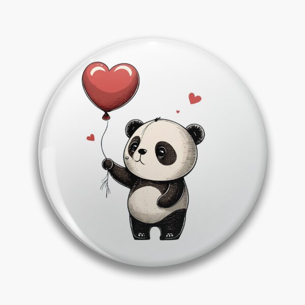 Item preview, Panda Holding Balloon designed and sold by Imwa.
