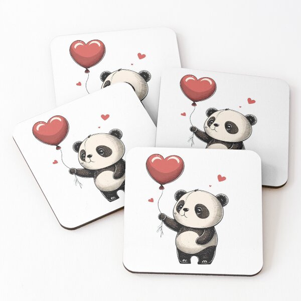 Item preview, Panda Holding Balloon designed and sold by Imwa.