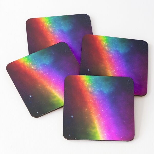 Artikelvorschau, Rainbow Nebula Stars Space Colorful entworfen und verkauft von VersoShopping.