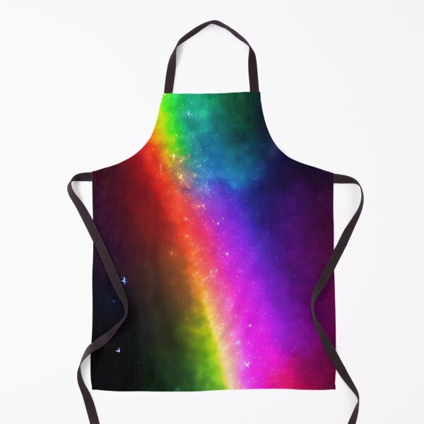 Aperçu de l'œuvre Rainbow Nebula Stars Space Colorful créée et vendue par VersoShopping.