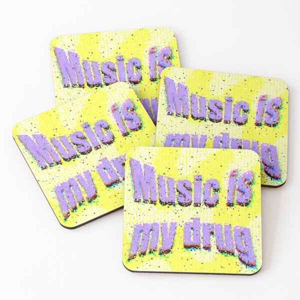 Item preview, Music is my drug designed and sold by DelfisArt.