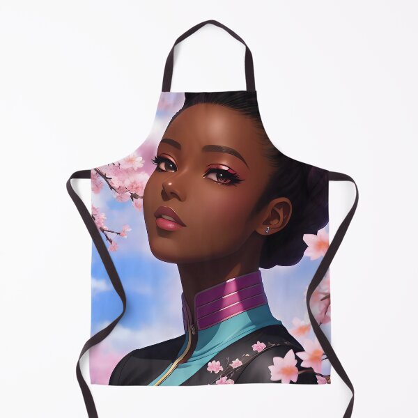 Item preview, Cherry Blossom Gworl 2 | Black Anime Girl designed and sold by blackanimemecca.