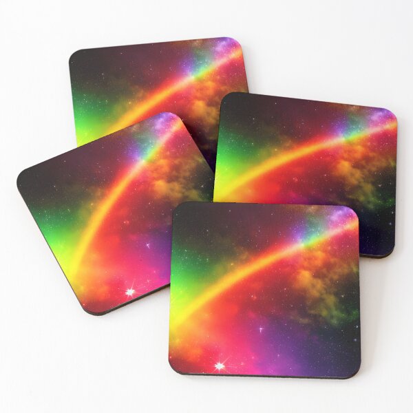 Artikelvorschau, Rainbow Nebula Stars Space Colorful entworfen und verkauft von VersoShopping.