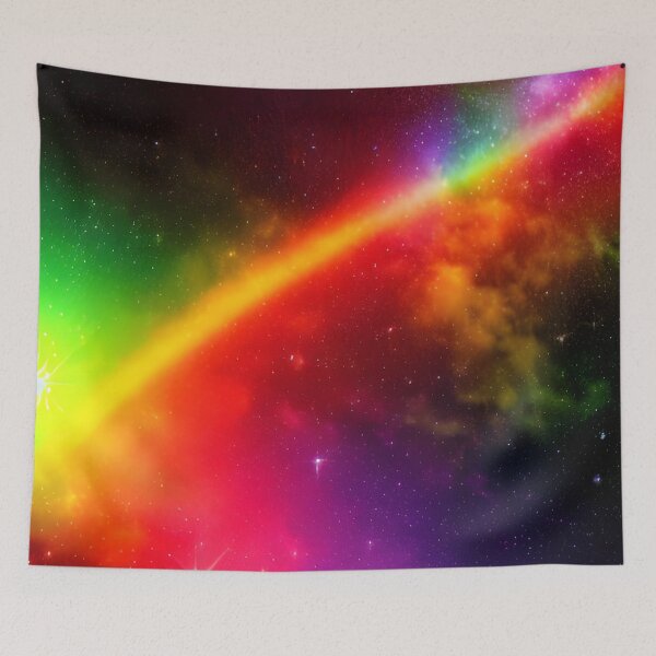 Artikelvorschau, Rainbow Nebula Stars Space Colorful entworfen und verkauft von VersoShopping.